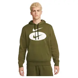Nike: Зелёная толстовка  Swoosh