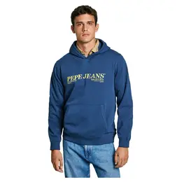 Pepe Jeans: Синяя толстовка 