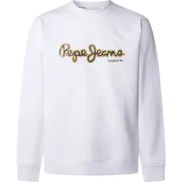 Pepe Jeans: Белая толстовка 