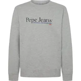 Pepe Jeans: Серая толстовка 