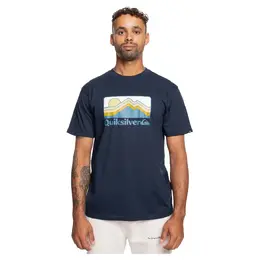 Quiksilver: Синяя футболка 