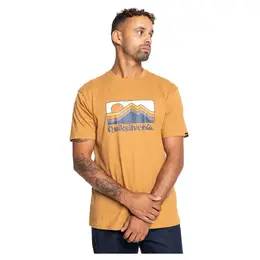 Quiksilver: Коричневая футболка 