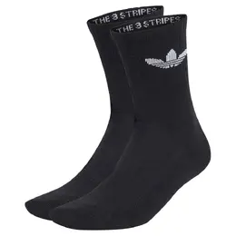 Adidas Originals: Чёрные носки 