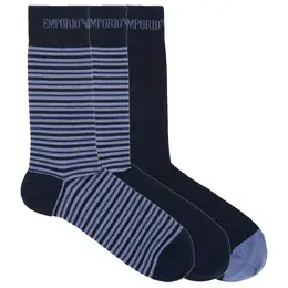 Emporio Armani: Синие носки 