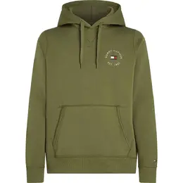 Tommy Hilfiger: Зелёная толстовка 
