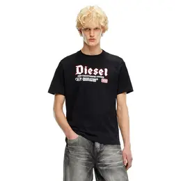 Diesel: Чёрная футболка 