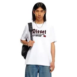 Diesel: Белая футболка 