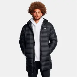 Under Armour: Чёрный пуховик 