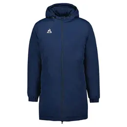 Le Coq Sportif: Синий пуховик 