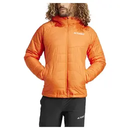 Adidas: Оранжевая куртка  Terrex