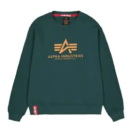 Alpha Industries: Зелёная толстовка 