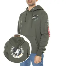 Alpha Industries: Зелёная толстовка 