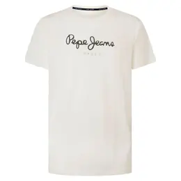 Pepe Jeans: Белая футболка 