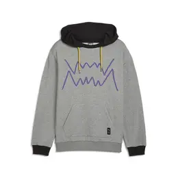 PUMA: Серая толстовка 