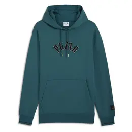 PUMA: Зелёная толстовка  Classics