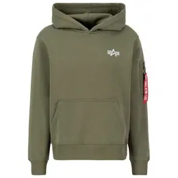 Alpha Industries: Зелёная толстовка 