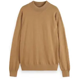 Scotch & Soda: Коричневый свитер 