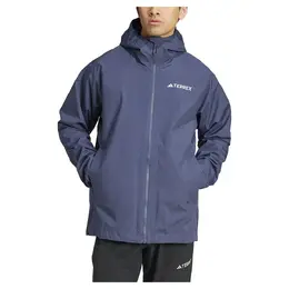 Adidas: Синяя куртка  Terrex