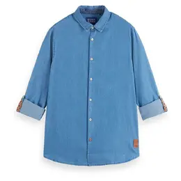 Scotch & Soda: Синяя рубашка 
