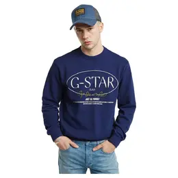 G-Star: Синяя толстовка 