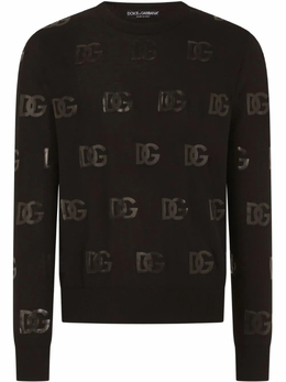 Dolce & Gabbana: Свитер с пайетками 
