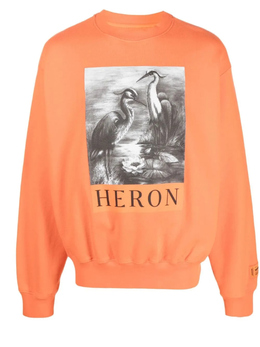 Heron Preston: Оранжевый свитер 