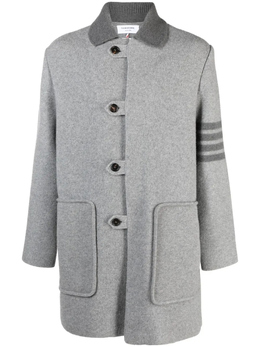 Thom Browne: Однобортное пальто 