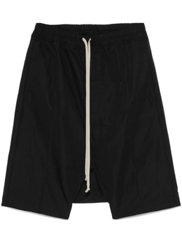 Rick Owens: Чёрные шорты  Rick