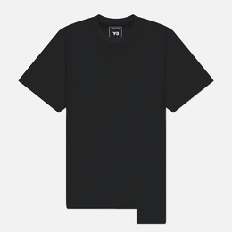 Y-3: Чёрная футболка 