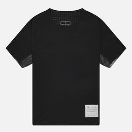 Y-3: Чёрная футболка 