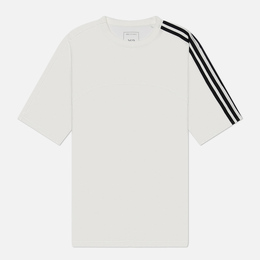 Y-3: Атласная футболка 