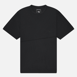 Y-3: Чёрная футболка 