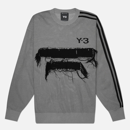 Y-3: Трикотажный свитер 