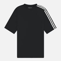 Y-3: Атласная футболка 