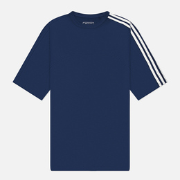 Y-3: Атласная футболка 