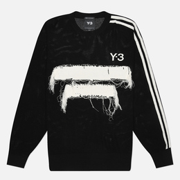 Y-3: Трикотажный свитер 