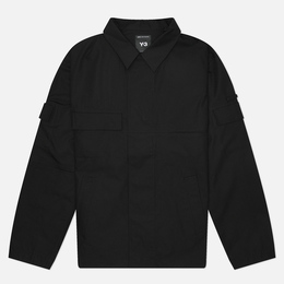 Y-3: Чёрная куртка 
