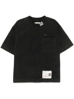 Maison Mihara Yasuhiro: Чёрная футболка 