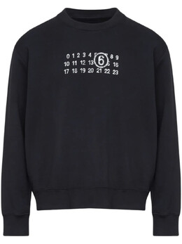 MM6 Maison Margiela: Чёрная толстовка 