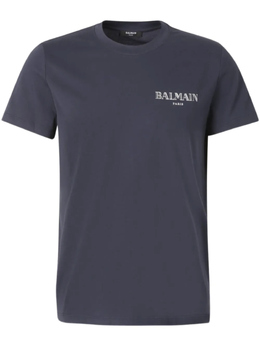 Balmain: Синяя футболка 