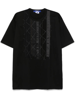 Junya Watanabe Man: Футболка с вышивкой 
