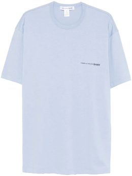 Comme Des Garcons Shirt: Синяя футболка 