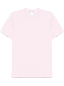 Comme Des Garcons Shirt: Розовая футболка 