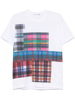 Comme Des Garcons Shirt: Футболка с принтом 