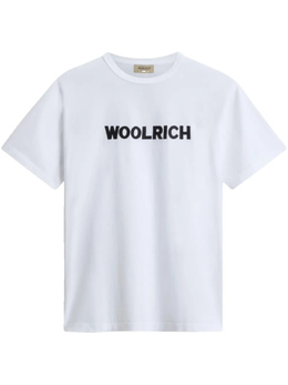 Woolrich: Белая футболка 