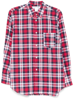 Comme Des Garcons Shirt: Рубашка в клетку 