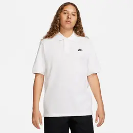 Nike: Белое поло  Club
