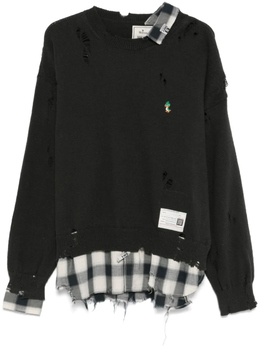 Maison Mihara Yasuhiro: Чёрная рубашка 