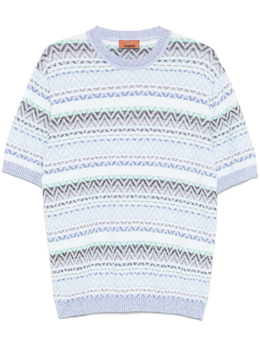 Missoni: Синяя футболка 