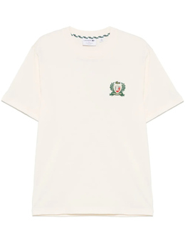 Lacoste: Футболка с вышивкой 